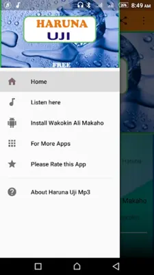 Haruna Uji Mp3 android App screenshot 5